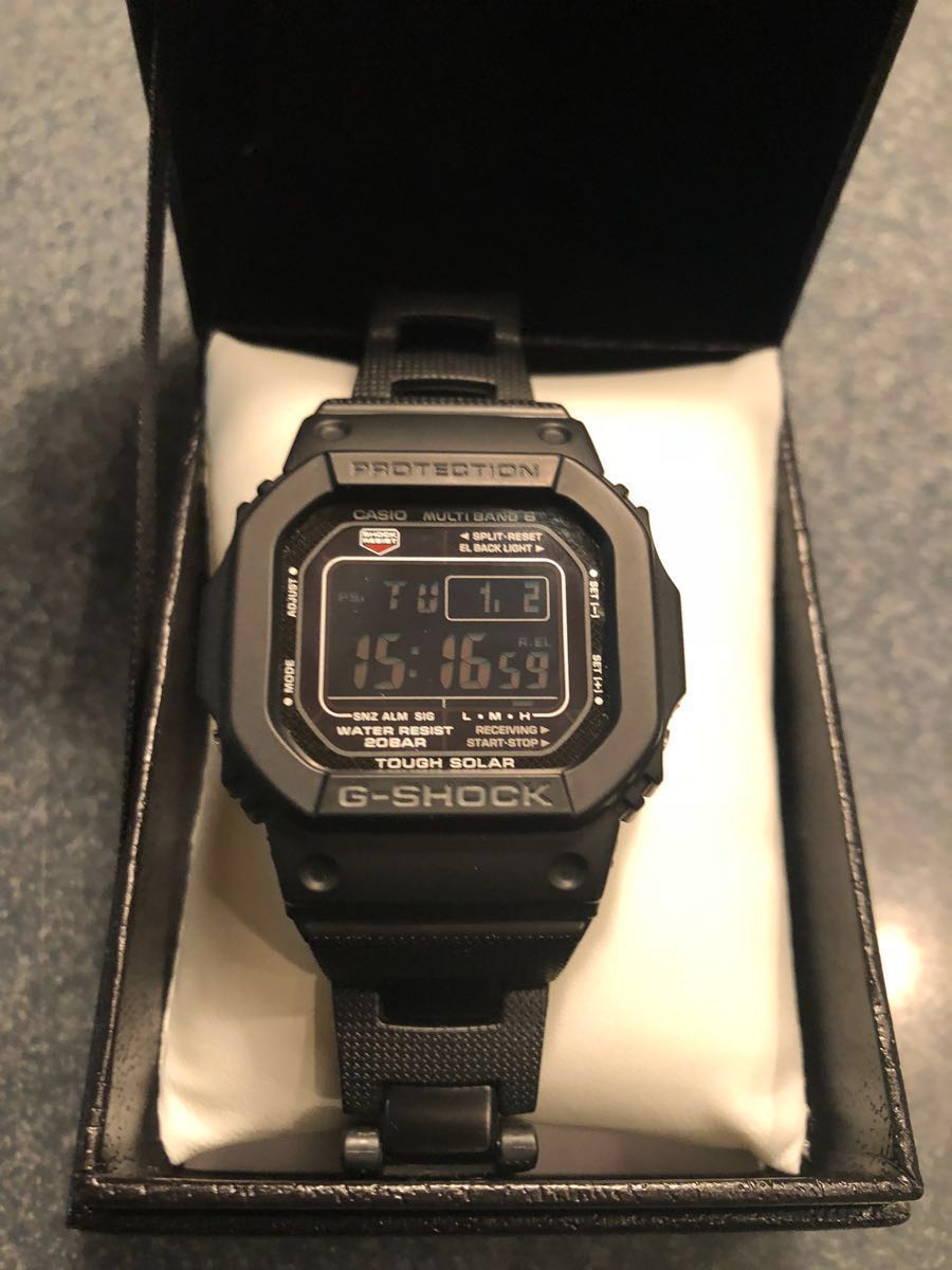 CASIO 極美品！ G-SHOCK GW-M5610BC-1JF メタルコアベルト 反転液晶 G