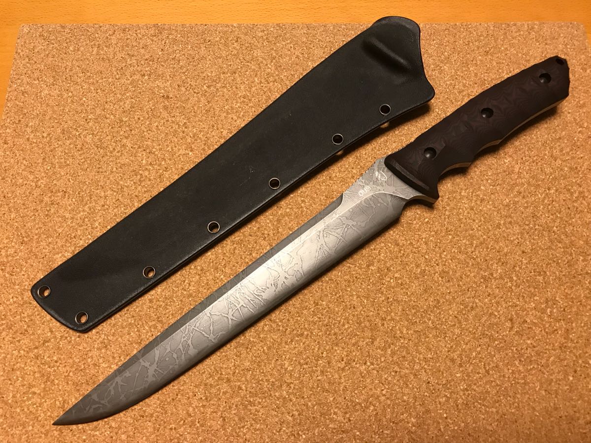 松田菊男 スタウトスピア OUS G10 未使用新品(ハンティングナイフ 