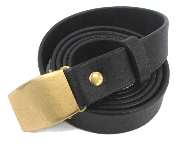 シンゾーン Shinzone ベルト レザー バックル 黒 BELT LEATHER