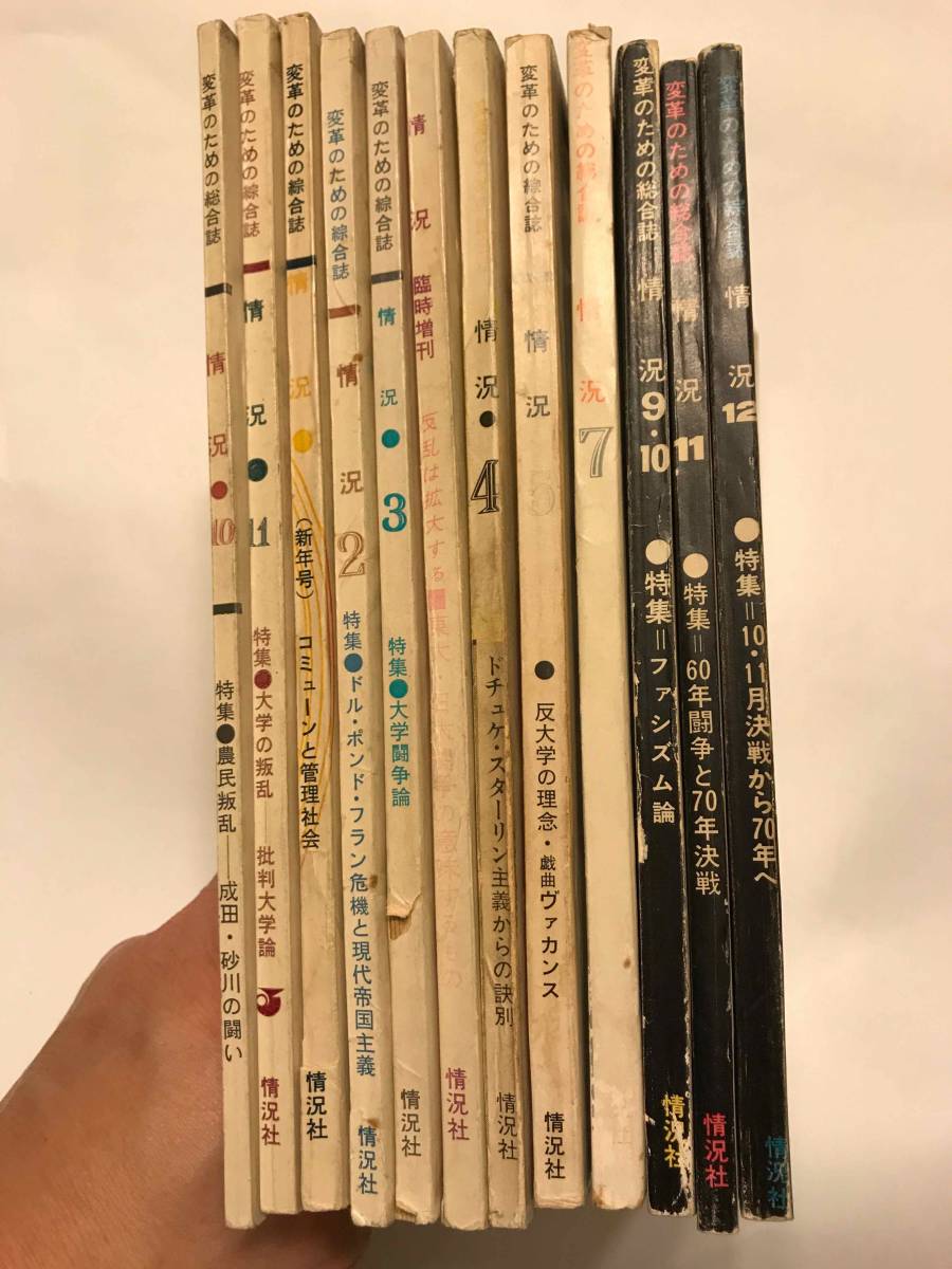 1969年の今日〉1月18日：東大闘争 1968年～69年の 『情況』