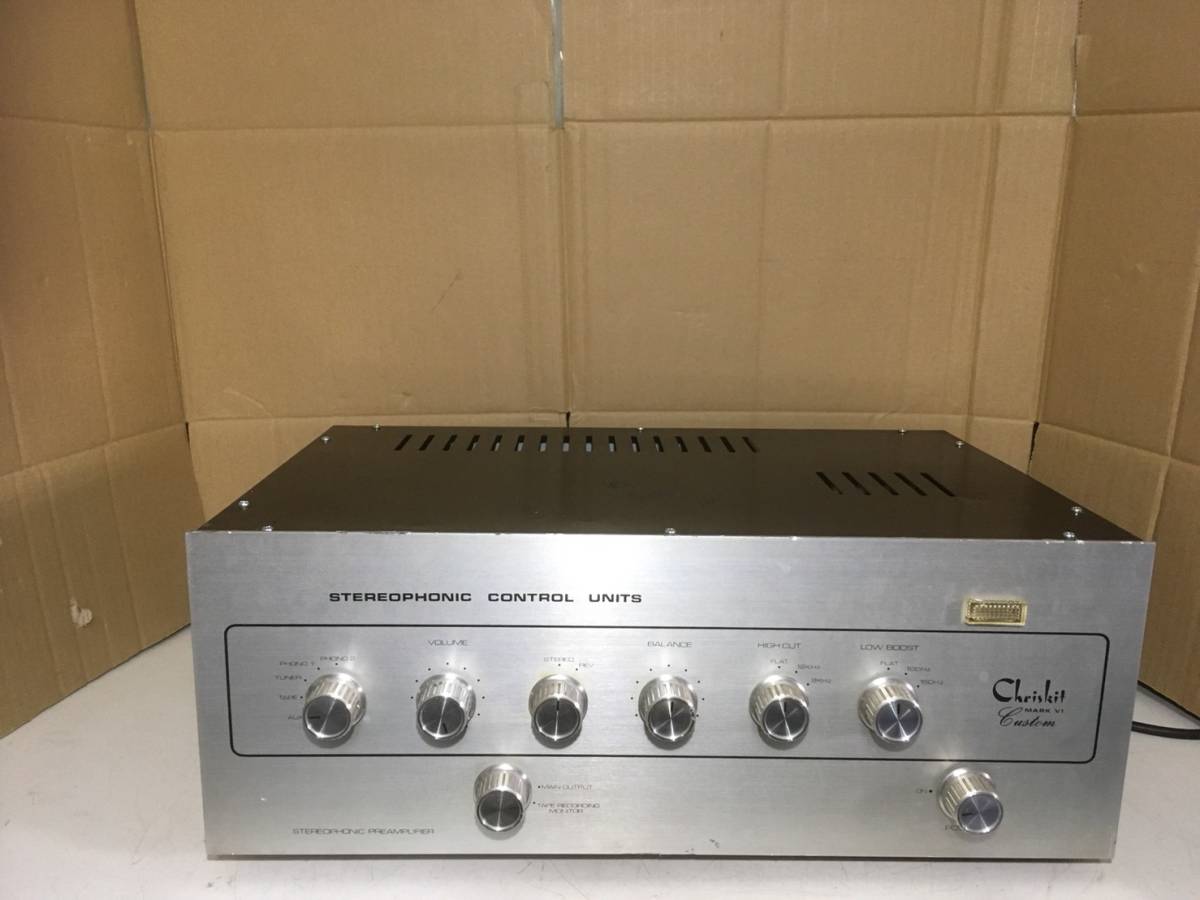 CHRISKIT MARK VL CUSTOM VI Chriskit Mark eBay | ☆管球式プリアンプ