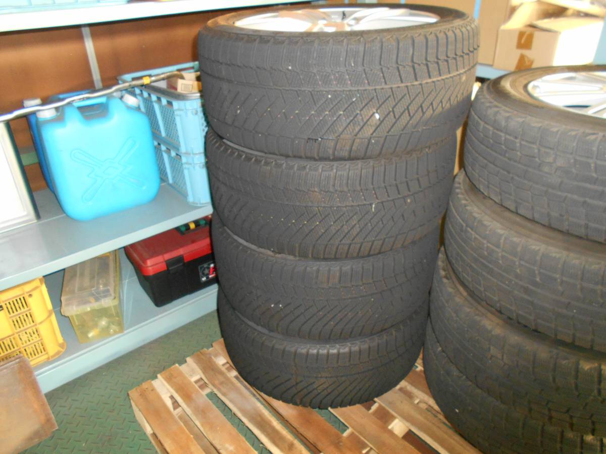 ベンツＥクラス　ホイル付きスタットレス　　即使用可能！！