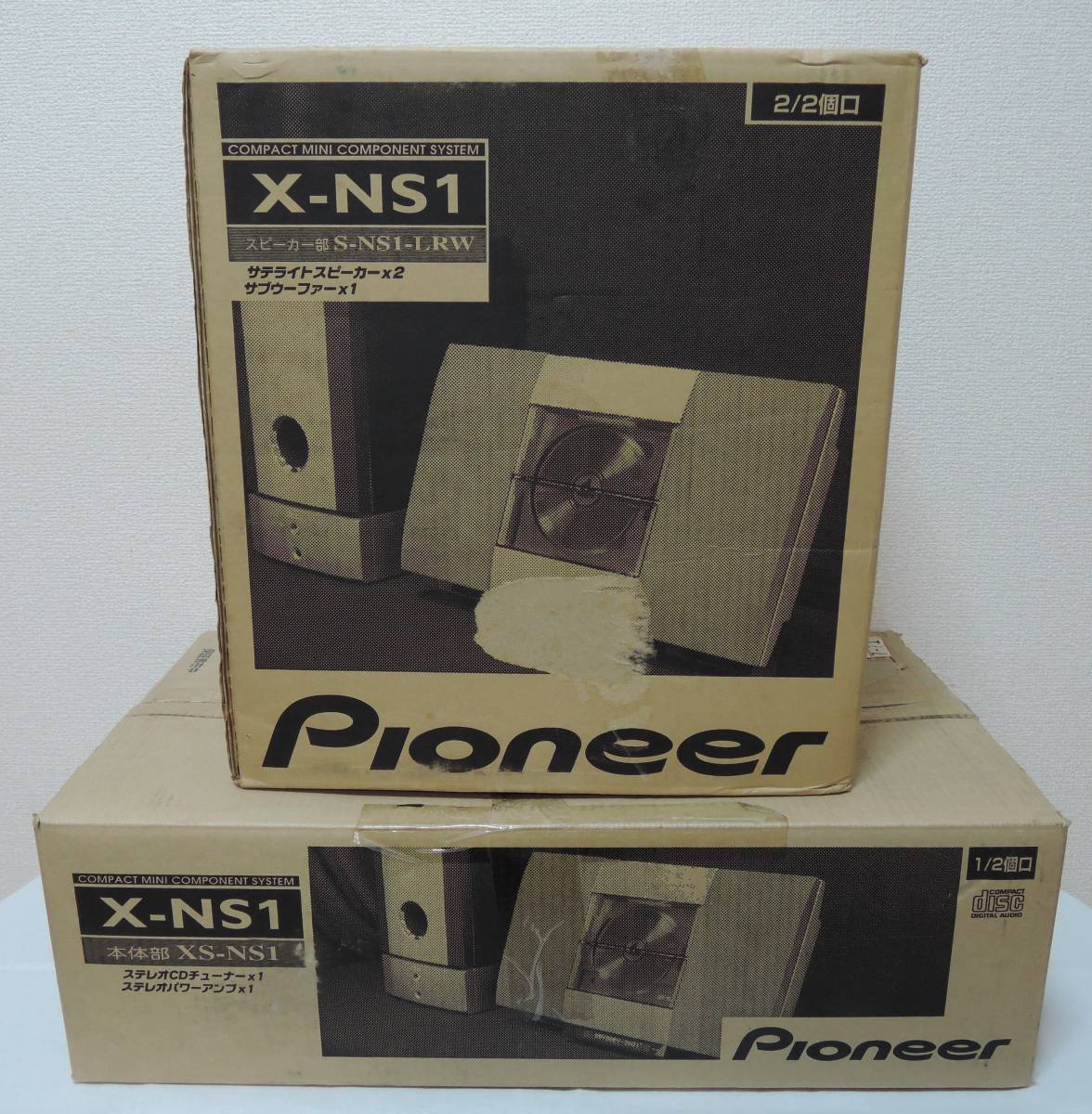 ☆PIONEER パイオニア CD コンポ X-NS1 未使用☆