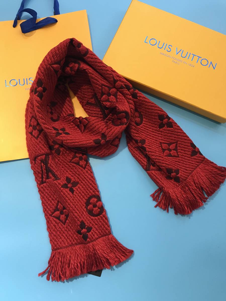 秋冬 LOUIS VUITTON マフラー モノグラム ストール マフラー 友人に