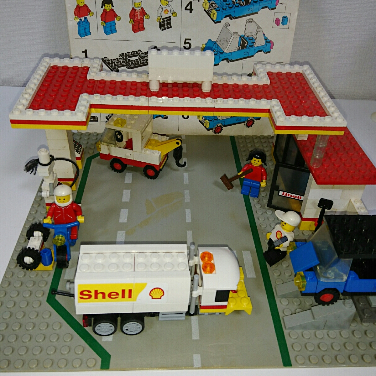 レゴ LEGO 6371 Service Station ガソリンスタンド ジャンク 説明書