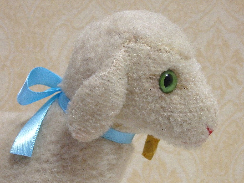 シュタイフ羊ランビー3 steiffシュタイフ/ アンティーク・羊のランビー