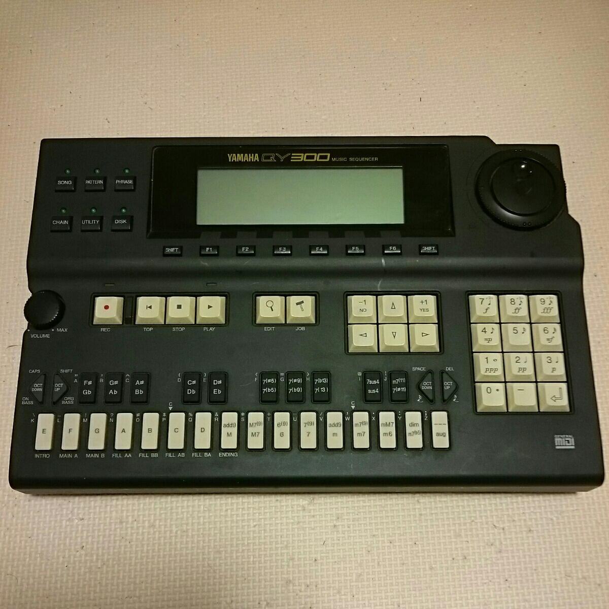 □YAMAHA/QY300 ミュージックシーケンサー 訳ありジャンク