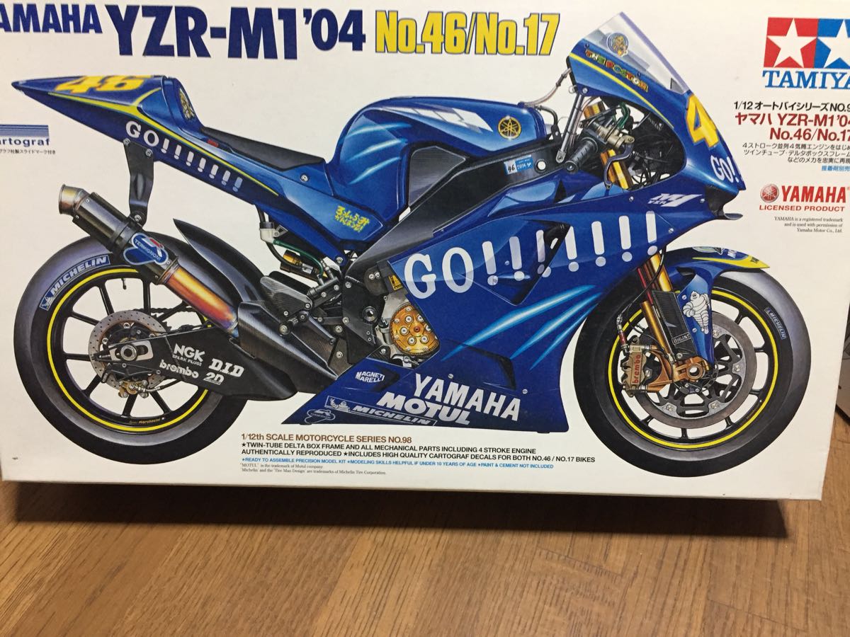  絶版 タバコデカール付き タミヤ1/12 ヤマハYZR-M1 &rsquo;04 No.46／No.17(ヤマハ)｜売買されたオークション情報、yahooの商品情報をアーカイブ公開 - オークファン ヤマハ