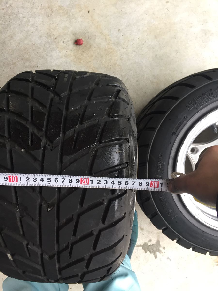 ジャイロ　トライク　バギー　atv pcd110 10インチ　ミニジープ 超レア 極太 タイヤホイール 10インチ 11J バギー ATV ジャイロ