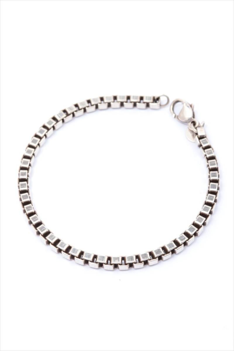 1円～ ティファニー Tiffany&Co ベネチアンブレスレット 925 16.0g 