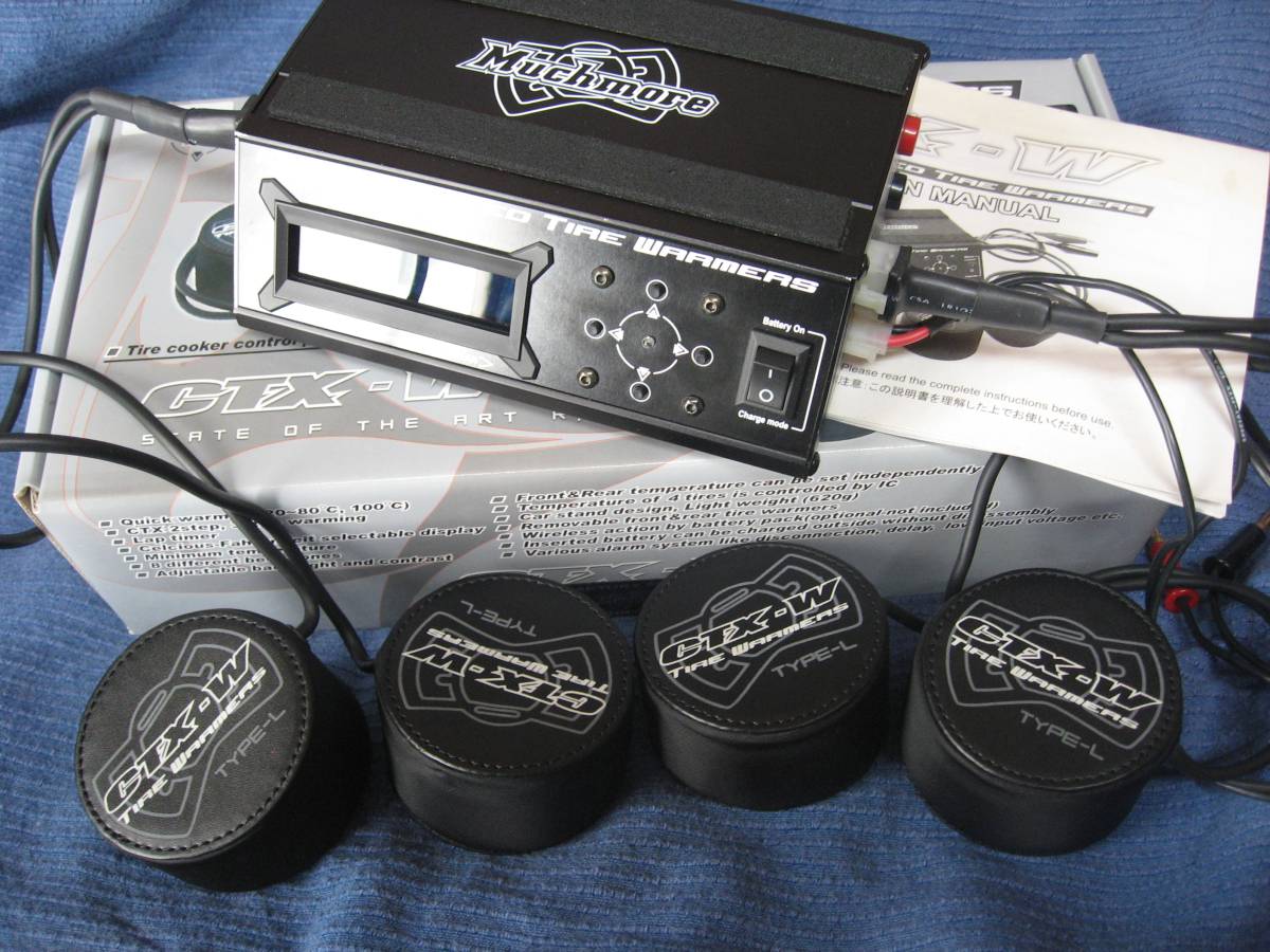 Muchmore pro Tire warmer タイヤ ウォーマー Muchmore CTX-W RCタイヤ