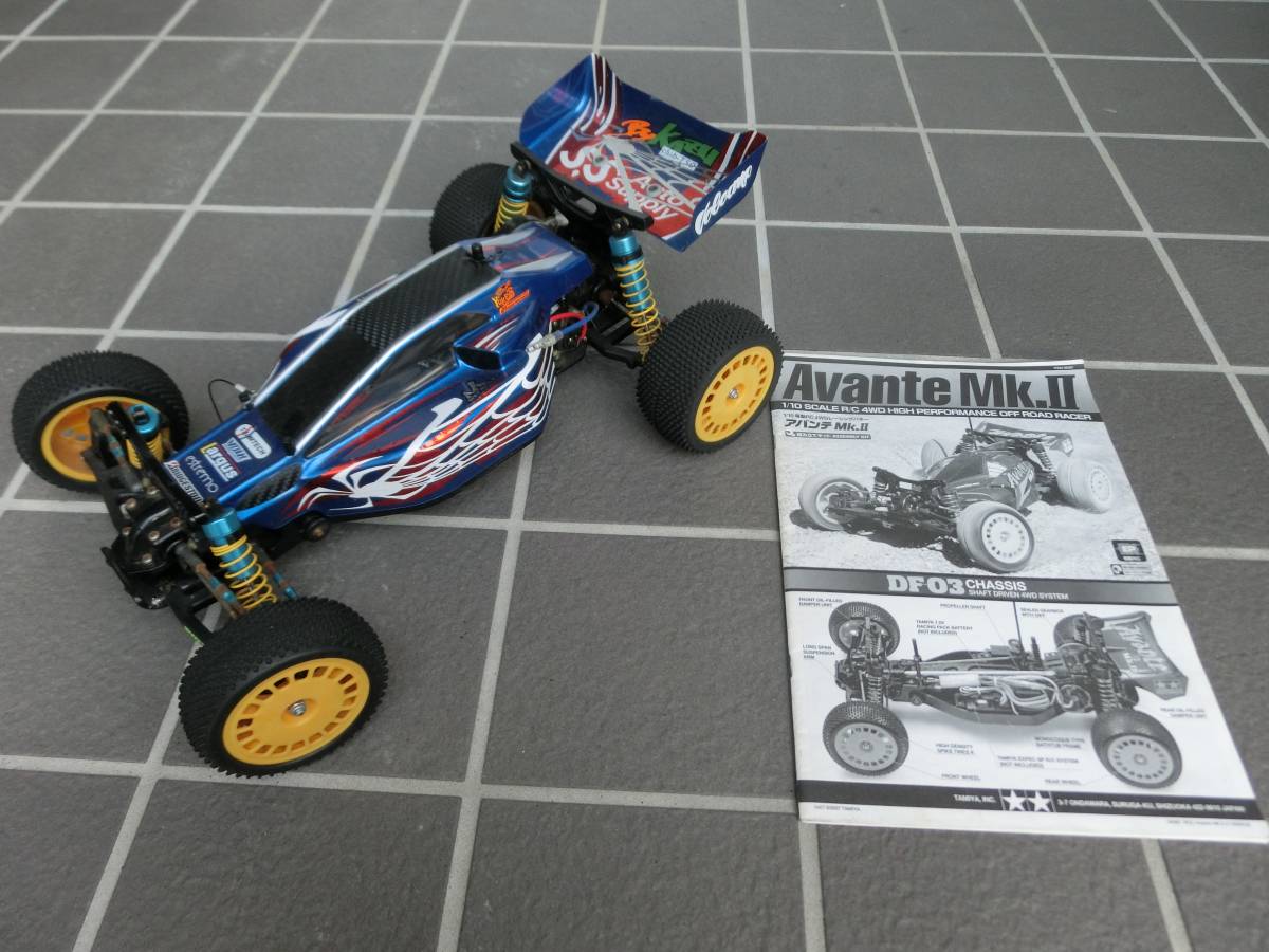 新品，送料無料 タミヤ タミヤ 1/10RC 4WDレーシングバギー アバンテMK2 品(田宮模型)｜売買されたオークション情報、yahooの商品情報をアーカイブ公開 - オークファン 田宮模型