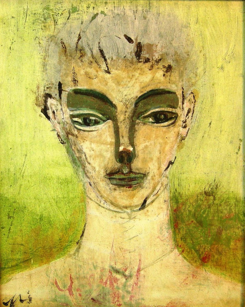 ☆ 人物画 ◇ 油彩 ◇ F3 ◇ 金子國義風 ◇ お宝 ◇ お年賀 【公式通販】