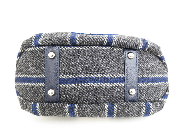 muta ハリスツイード コラボ バッグ 【1円】MUTA ムータ×ハリス 