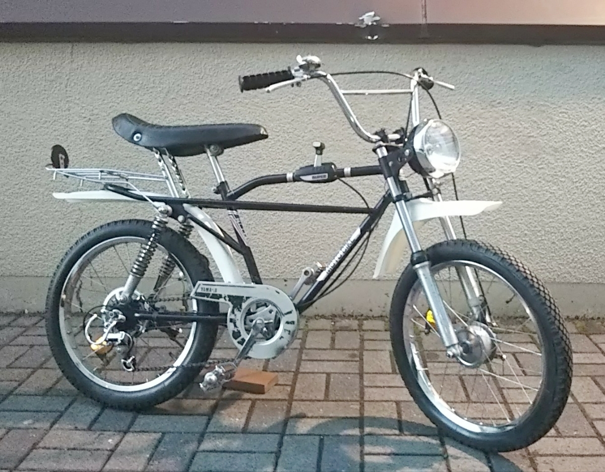ジャンク YAMAHA モトバイク BMX 自転車 パーツ取りに 超 珍しい 希少な自転車入荷しました！ ヤマハのモトバイク 知る人ぞ