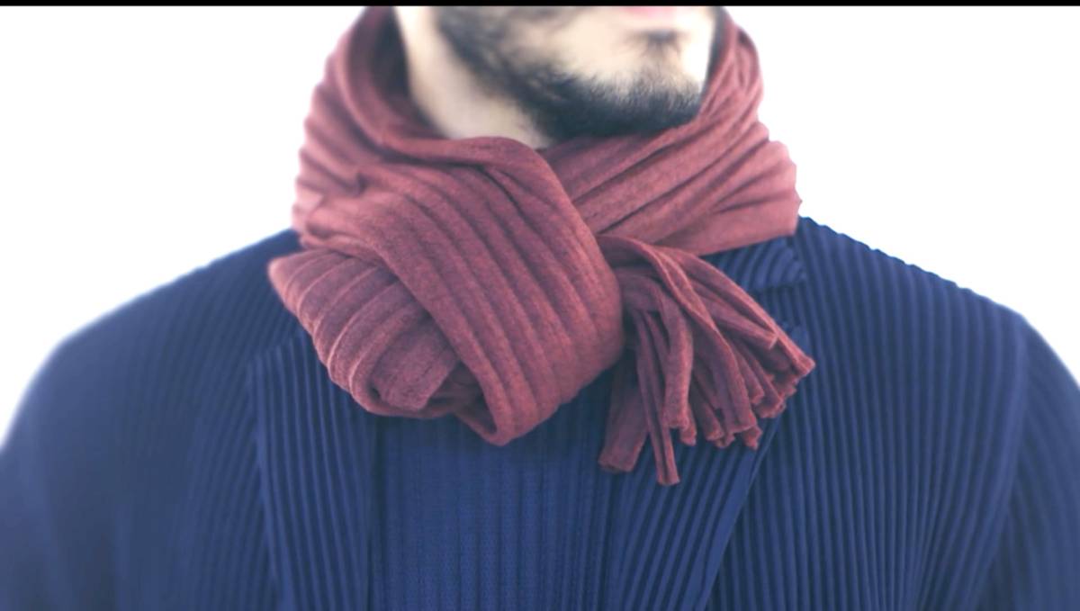 超激得，SALE オムプリッセ イッセイミヤケ HOMME PLISSE ISSEY MIYAKE プリーツストール/マフラー BAO BAO バオバオ PLEATS PLEASE プリーツプリーズ(男性用)｜売買されたオークション情報、yahooの商品情報をアーカイ 男性用