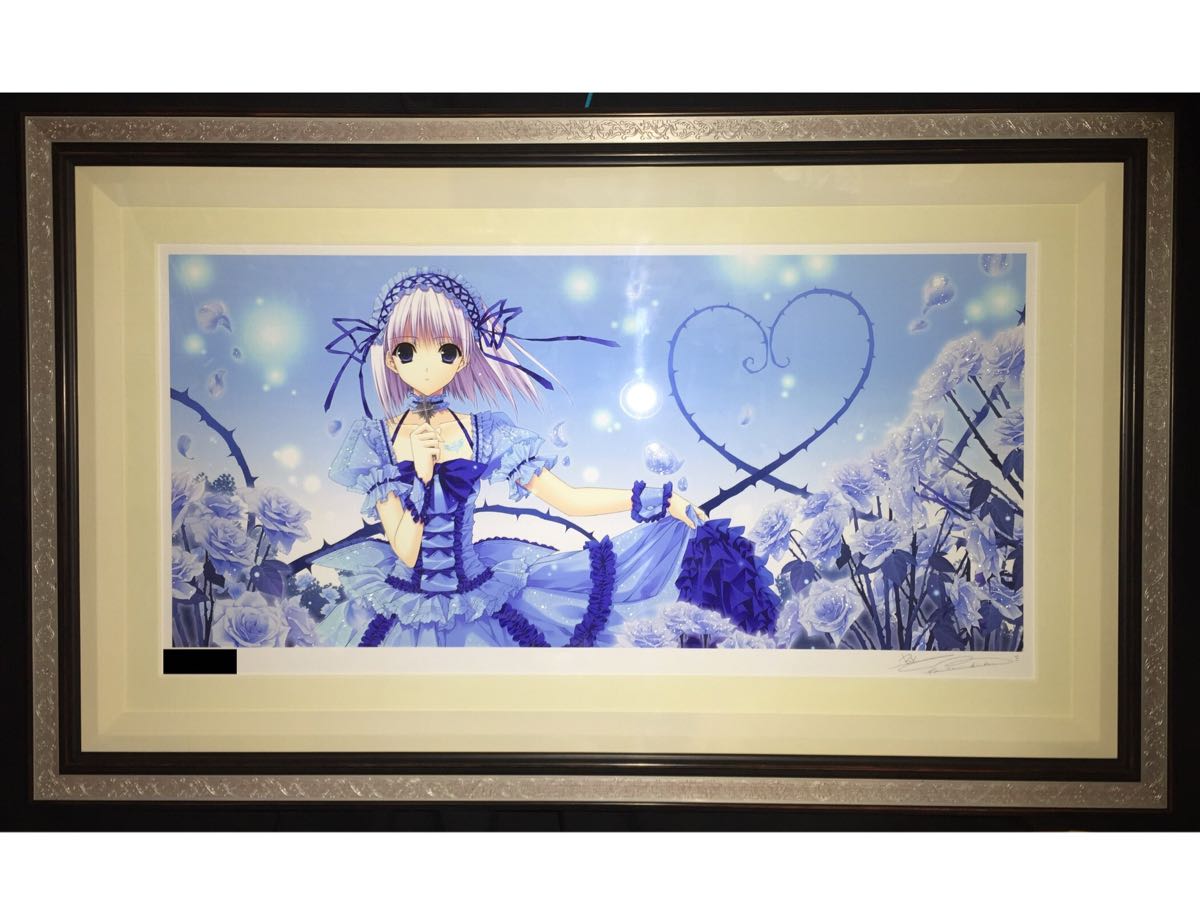 希少アールビバン 鈴平ひろ BLEU DE CIEL C⁄S 版画 アート メルカリ