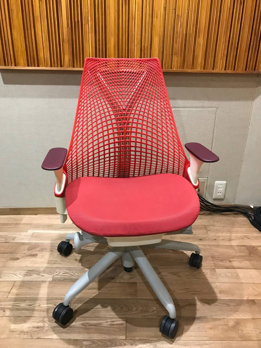 ハーマンミラー セイルチェア 赤 セイルチェア Herman ハーマンミラー