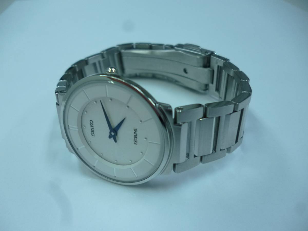 1円～ SEIKO セイコー エクセリーヌ EXCELINE 4J40-0AE0 クォーツ