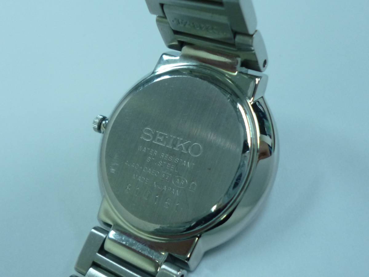 1円～ SEIKO セイコー エクセリーヌ EXCELINE 4J40-0AE0 クォーツ