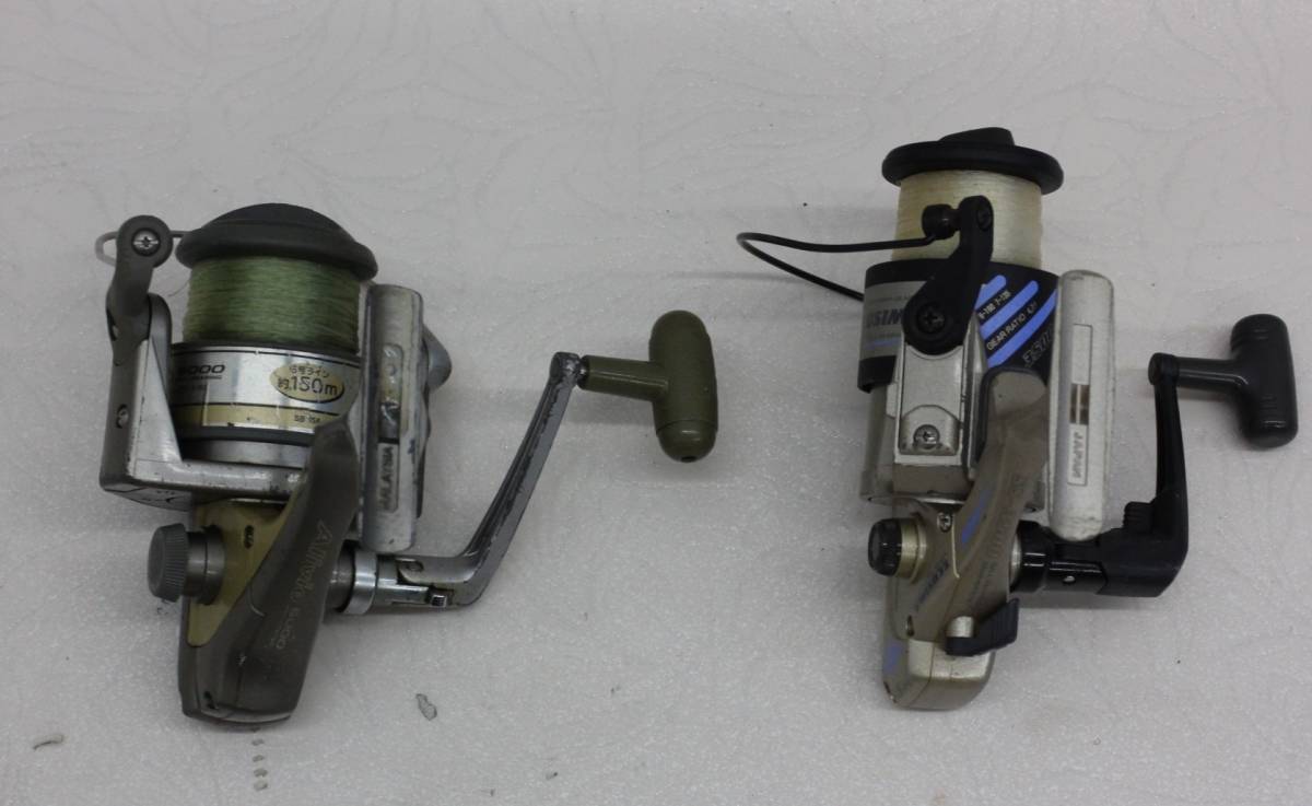 SHIMANO RYOBI スピニングリール 3点 SHIMANO RYOBI スピニングリール