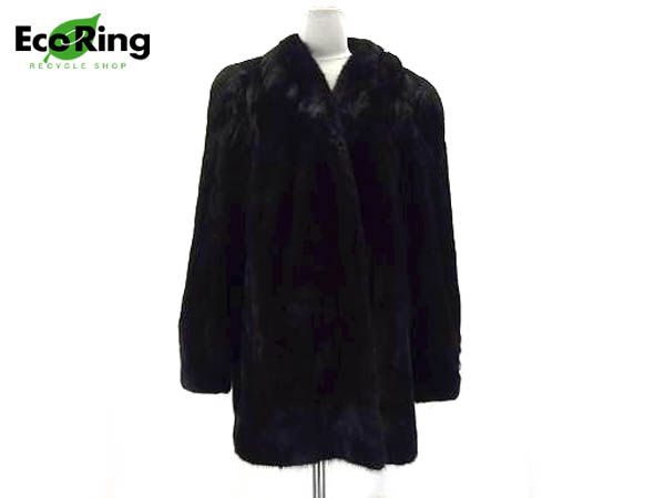 【お得】 1円 ミンク ハーフ 毛皮ファーコート 9-11 ブラウン BQ630(ミンク)｜売買されたオークション情報、yahooの商品情報をアーカイブ公開 - オークファン ミンク