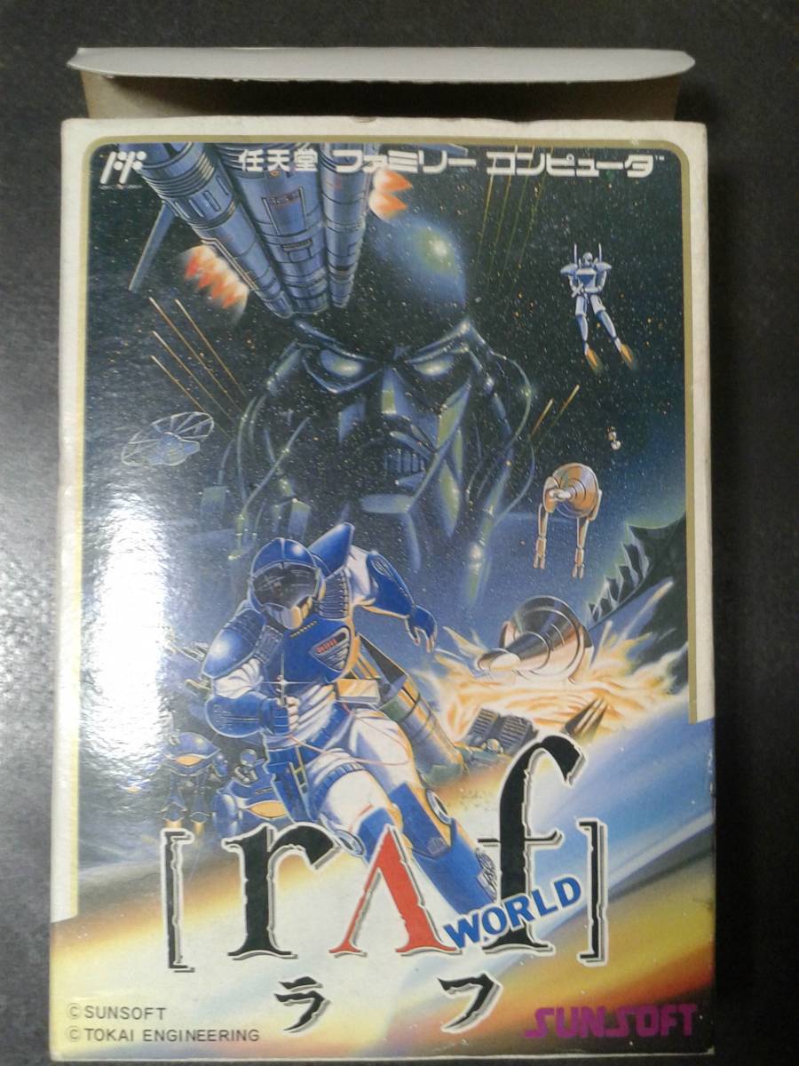 raf ラフワールド ラフ ファミコン WORLD world⁄ファミコン⁄中古⁄箱
