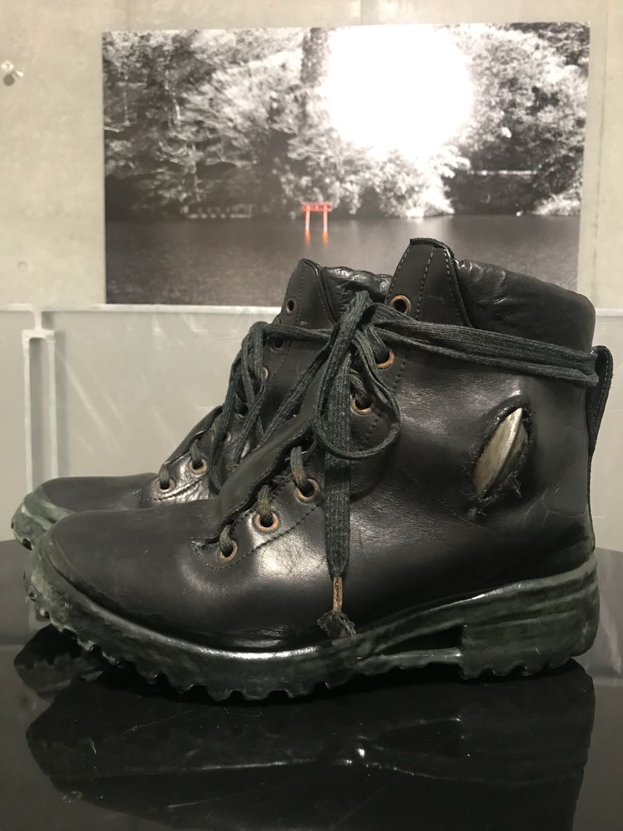 ラスト出品 Carol Christian Poell キャロルクリスチャンポエル のドリップ加工タンカーブーツ 靴 売買されたオークション情報 Yahooの商品情報をアーカイブ公開 オークファン Aucfan Com