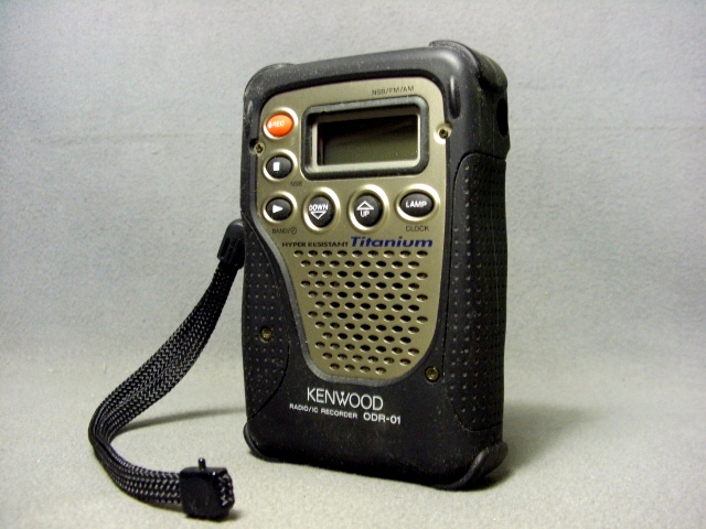 ◇名機！KENWOOD アウトドアラジオVOGELGUIDE ODR-01 チタニウム ◇名