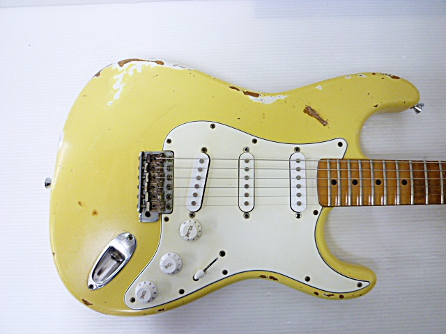 050-092☆Fender/フェンダー エレキギター ネック・ボディ詳細不明