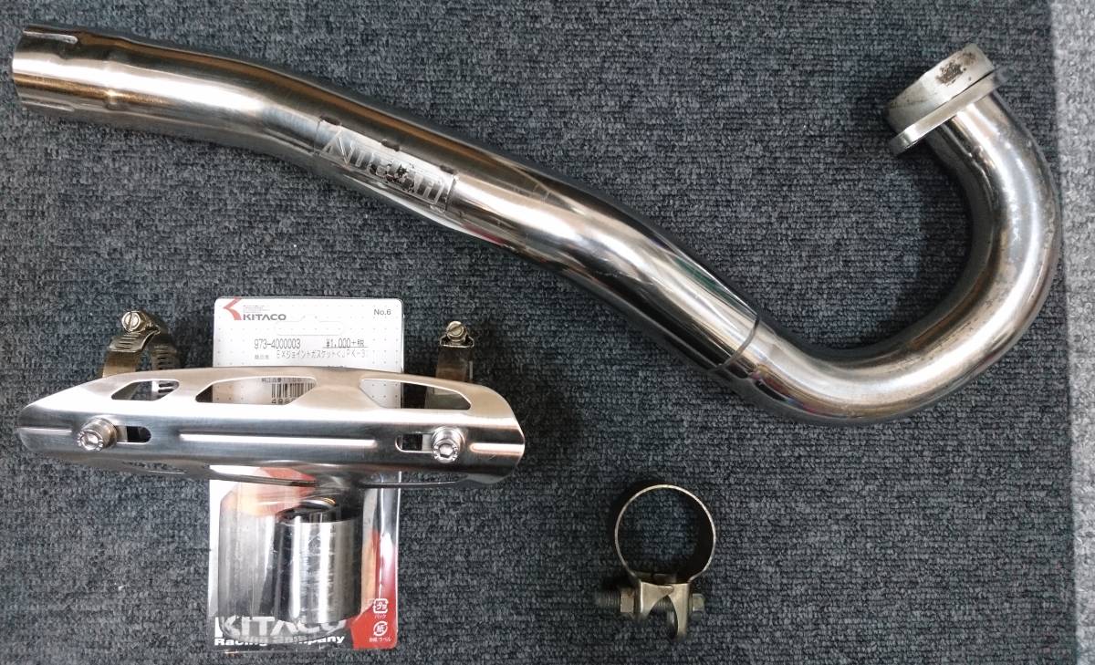 新作登場，限定セール Dトラッカー DELTA デルタ トルクヘッドパイプ エキゾーストパイプ 250SB KLX KLX250 カワサキ kawasaki tracker エキパイ バレル4(マフラー本体（社外）)｜売買されたオークション情報、yahooの商品情報 カワサキ用