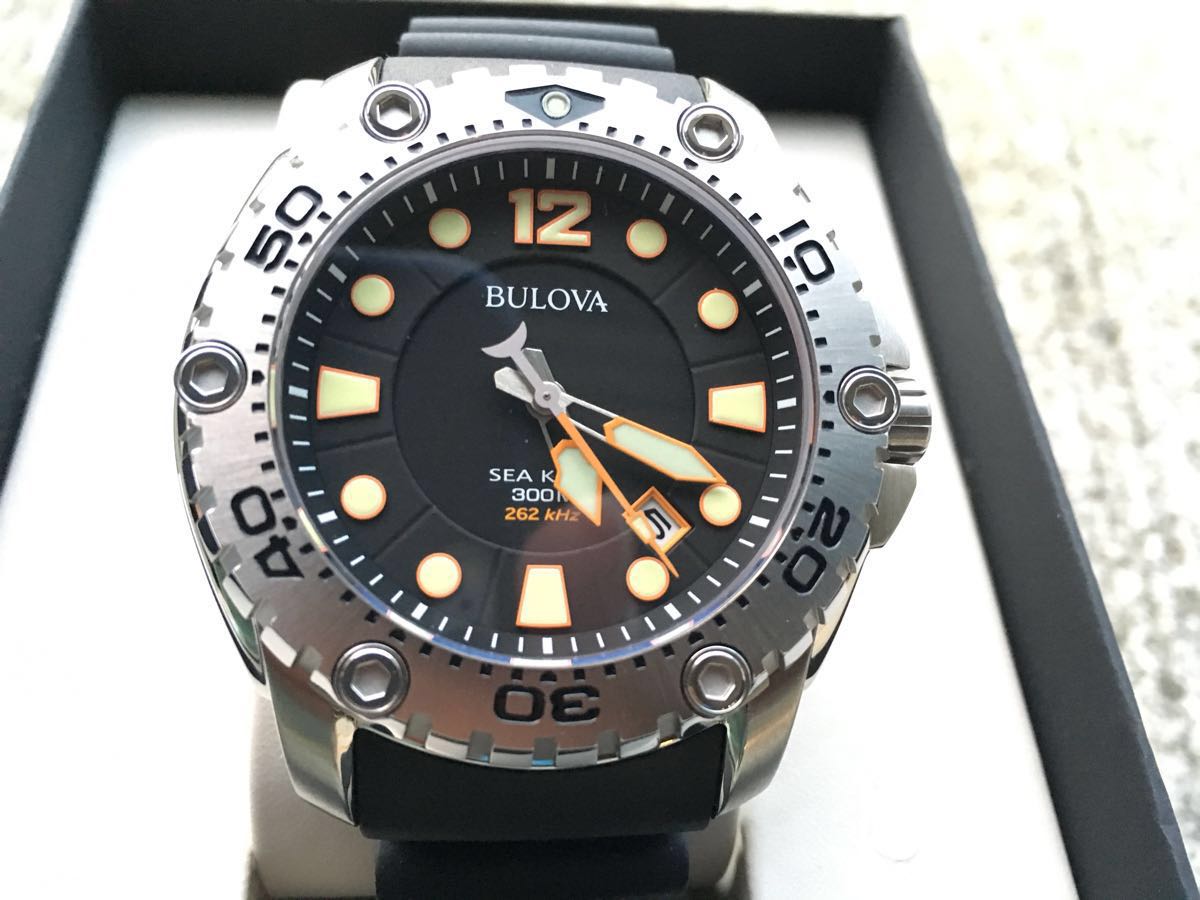 BULOVA SEA KING ブローバ シーキング 96B228 新品 未使用