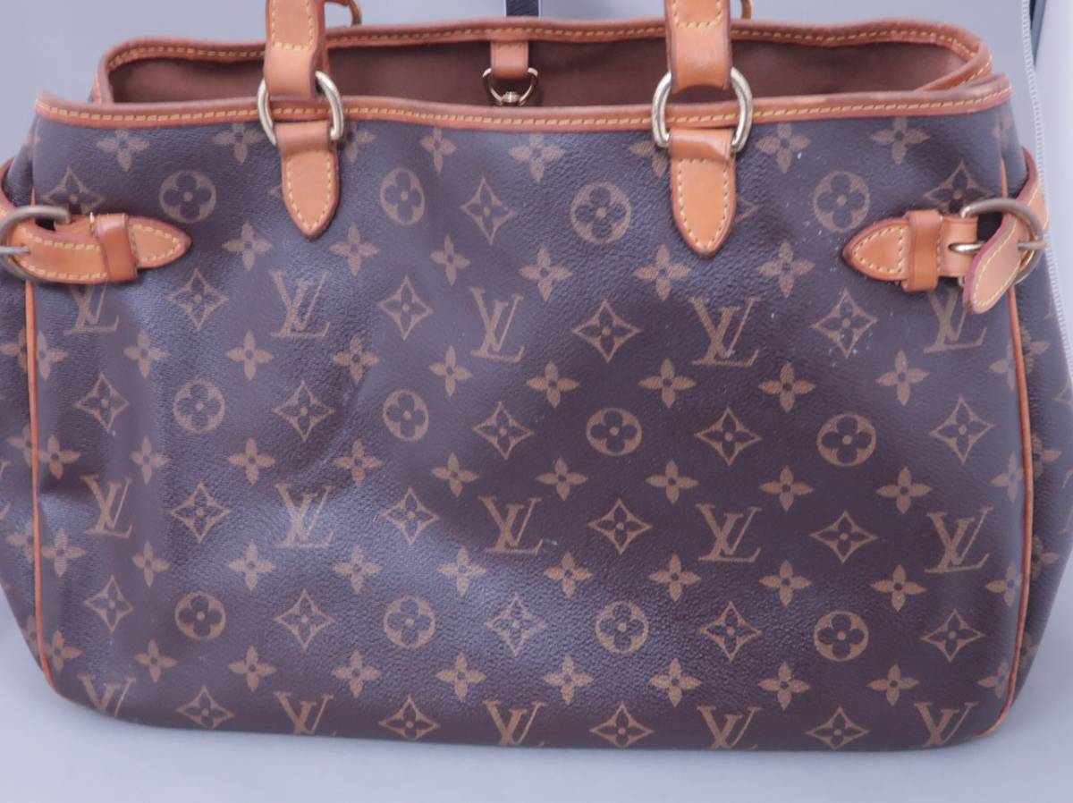 LOUIS VUITTON ルイヴィトン モノグラム バティニョールオリゾンタル