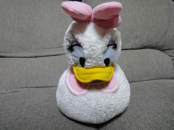 TDR 東京ディズニーリゾート　デイジーダック　ぬいぐるみ　アヒル　34ｃｍ　Ⅱ ◇ C_3