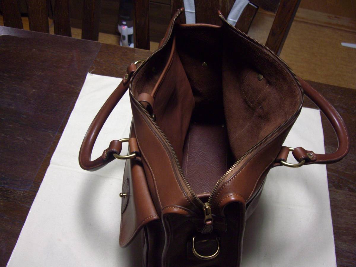 グルカ　GHURKA NO.17 サッチェル　99年製 超美品 未使用品 GHURKA NO.17 SATCHEL グルカ NO.17 サッチェル MH