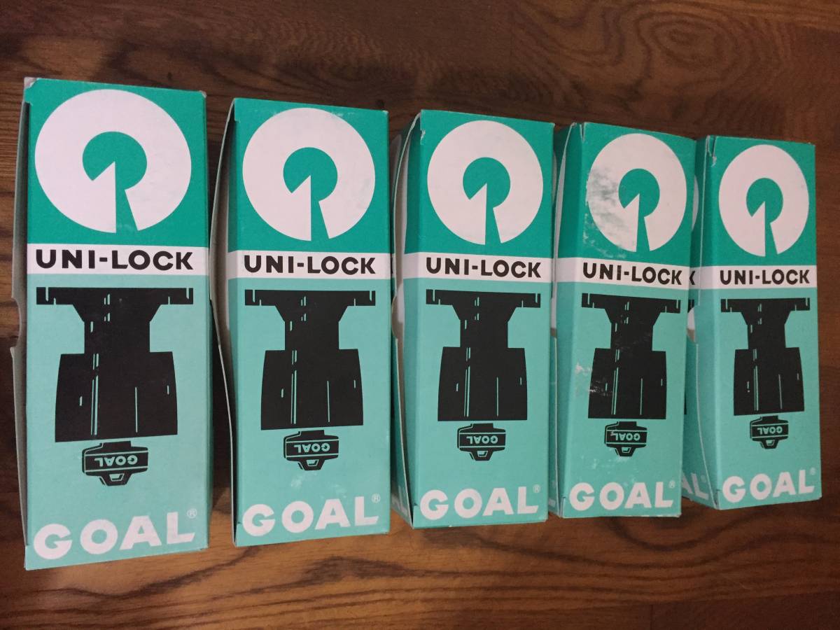 GOAL ユニロック 4E・5E・1E 計5個 【UNI-OCK】