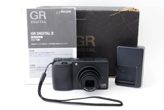 すぐに使える】 リコー GR DIGITAL II 2 ブラック 元箱付属