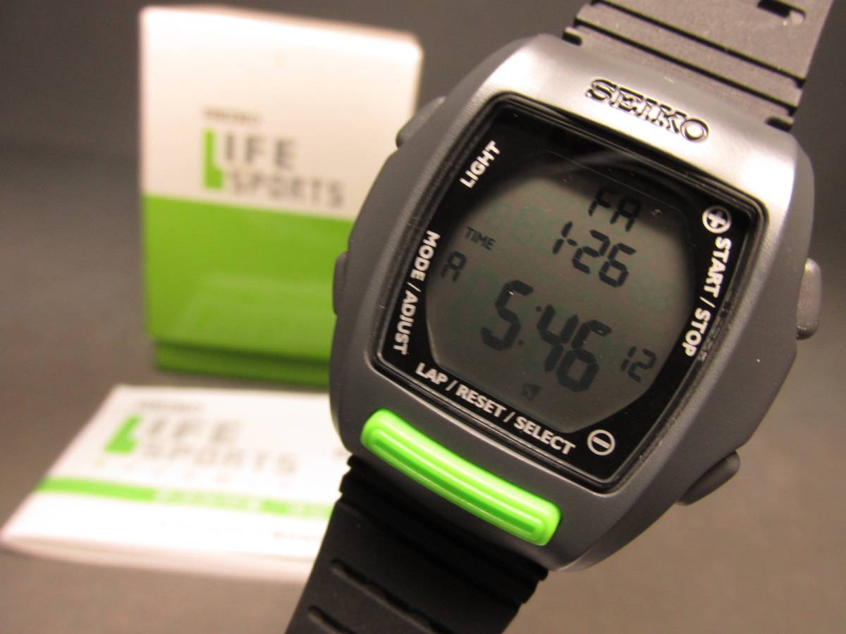092 稼働 SEIKO ランナーズ ライフスポーツ W562-0AA0 SEIKO ライフスポーツ ランナーズ W562-0AA0 | 稼働 腕時計 セイコー