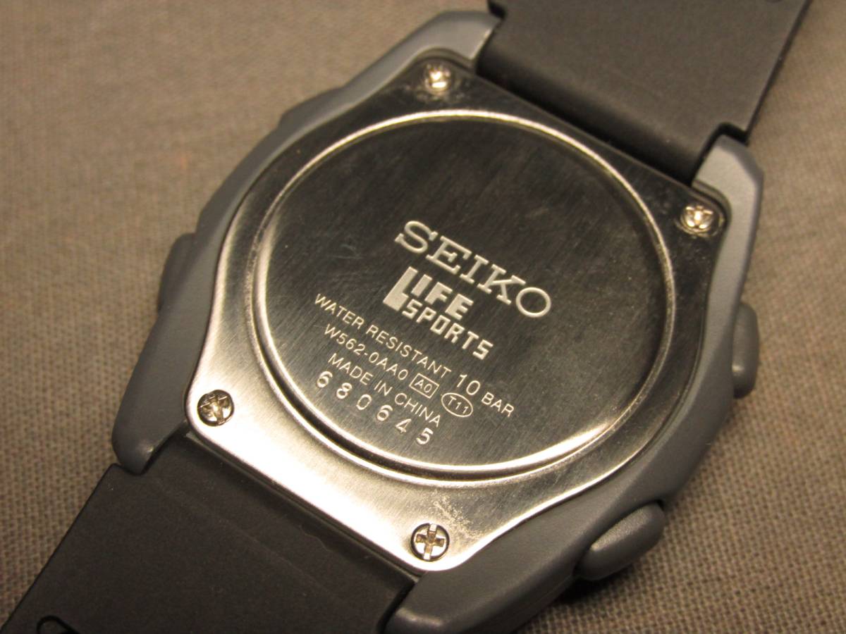 SEIKO ライフスポーツ ランナーズ W562-0AA0 | 稼働 腕時計 セイコー