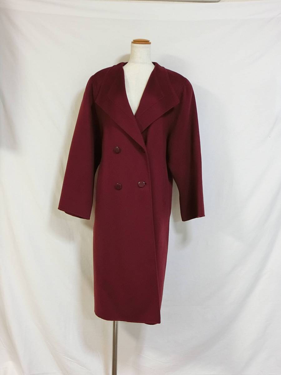 極美品イタリア製 高級 COLONBO コロンボ カシミヤ100％ ダブル