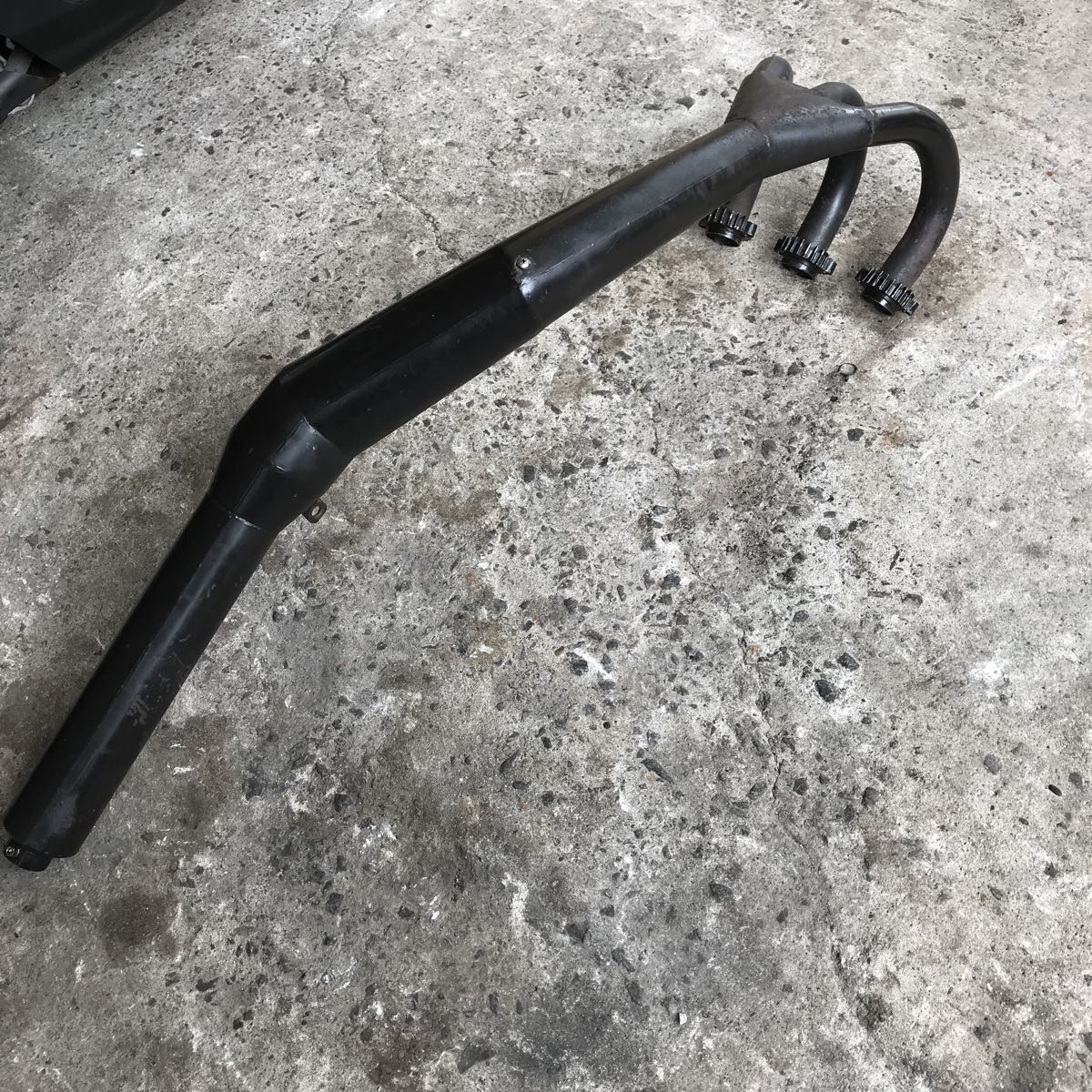 GT380 スガヤ イモ管 ロング ノーカット フランジ付き GT/GS/SS/KH/CB