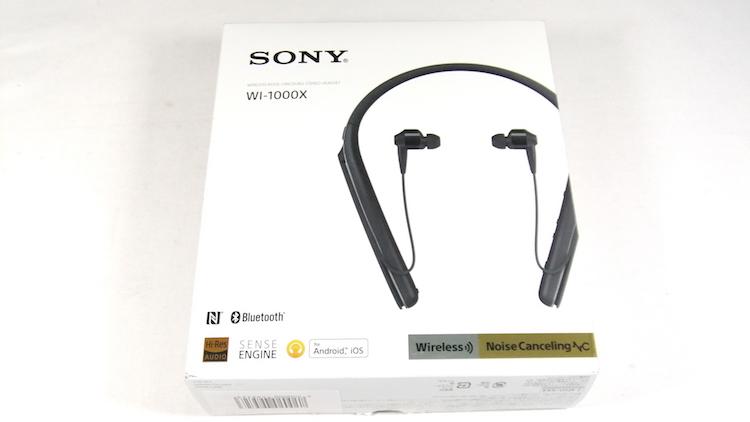 ジャンク品◆【ハイレゾ音源対応】Bluetooth対応 ［ノイズキャンセリング機能搭載］　カナル型イヤホン（ブラック）　WI-1000X BM