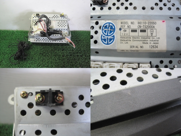 ◇マーク2 JZX110 前期 マルチ モニター 動作OK 純正 86110-22050 CN