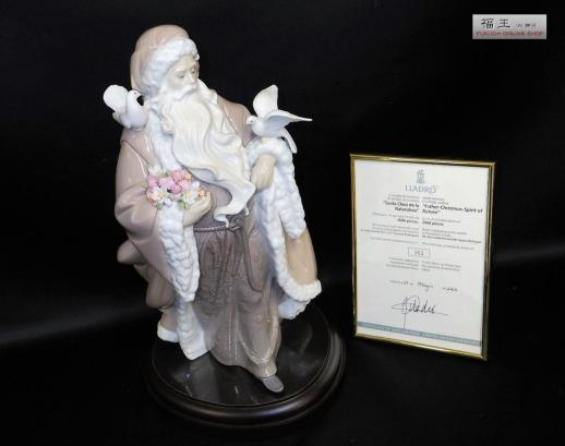 LLADRO 世界限定2000体!! LLADRO リヤドロ 1890 《 Father Christmas