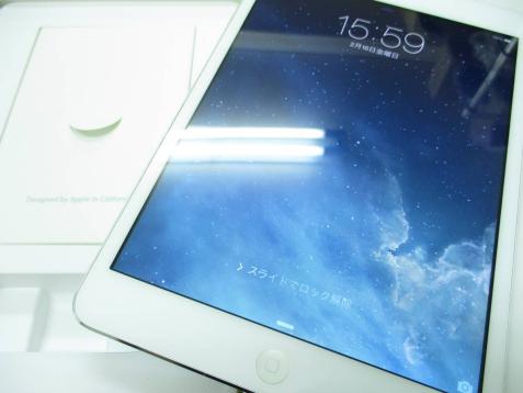 ◆◇1スタ Softbank ○判定 ipad mini Wi-Fi + Cellular 16GB 【初代】 MD543J/A ホワイト 中古品◇◆