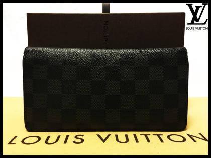 豊富な，お買い得 /フルセット付 ルイヴィトン LV ダミエ グラフィット ブラザ 二つ折り 長財布 N62665(ダミエライン)｜売買されたオークション情報、yahooの商品情報をアーカイブ公開 - オークファン 服飾小物