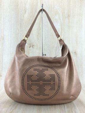 TORY BURCH◆ワンショルダー/レザー/PNK/使用感有り