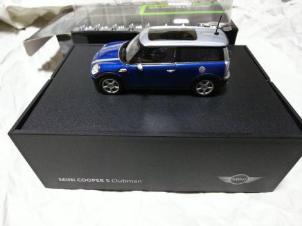 1/43 ミニクーパーS MINI 特注 クラブマン ブルー