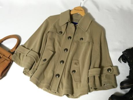 BLUE BURBERRY LABEL（ポンチョ）のフリマアイテム一覧 - バーバリー