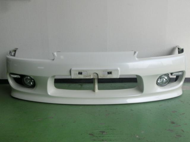 S15 シルビア 純正 フロントバンパー パール フォグランプ